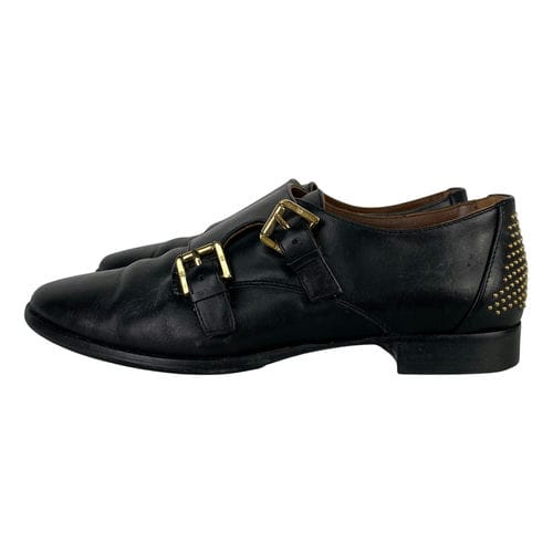 【宜蘭家樂福店】MASSIMO DUTTI/商務皮鞋/23.5cm/3010