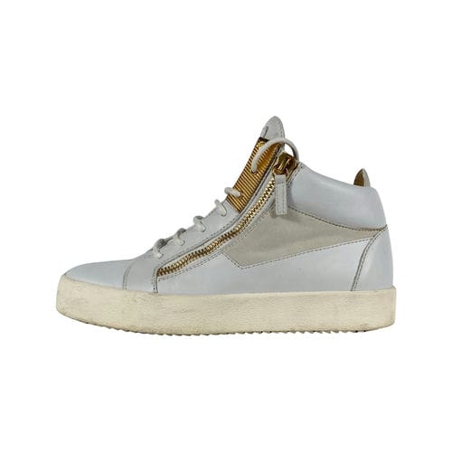 【誠品生活新店店】Giuseppe Zanotti/高筒運動休閒鞋/41/