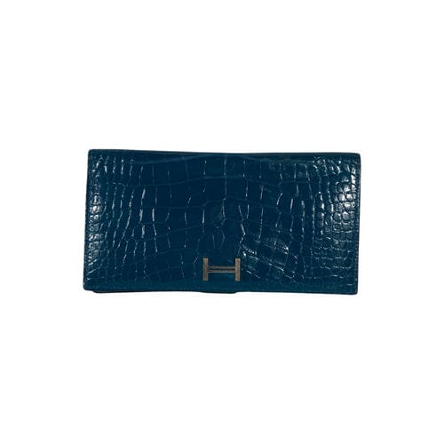 【環球板橋車站店】HERMES/長夾錢包//