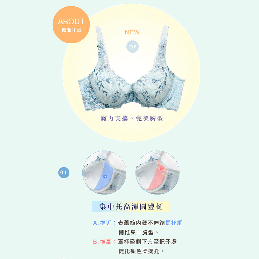 莎薇-高級魔推 M-LL中低腰三角褲(柔軟粉) 搭配內褲-AS2572PY_5