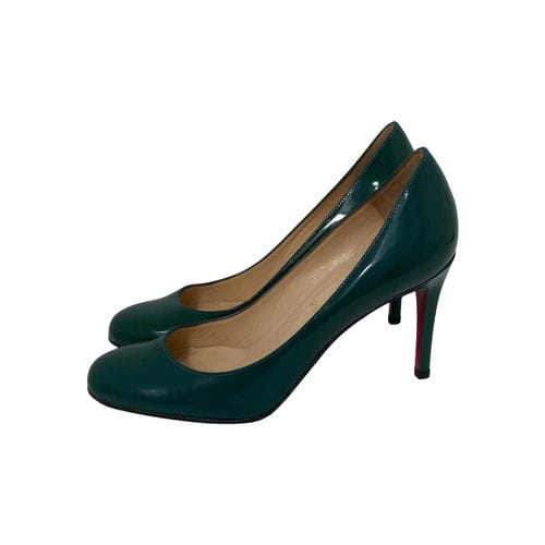 【台北車站館前店】Christian Louboutin/淺口皮鞋/23cm/