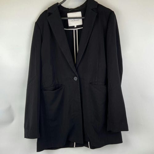 【環球桃園A8店】Calvin Klein/西裝外套/38/T215-W02374