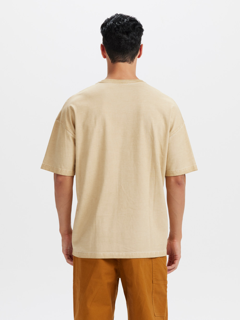 男款 舒適短袖 刺繡設計 LOGO Tee 短袖 人氣新品_2