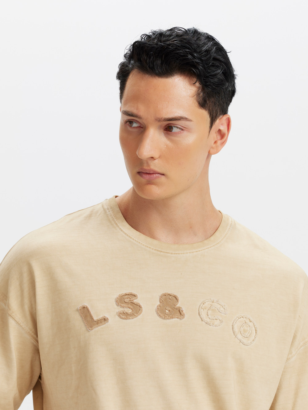 男款 舒適短袖 刺繡設計 LOGO Tee 短袖 人氣新品_3