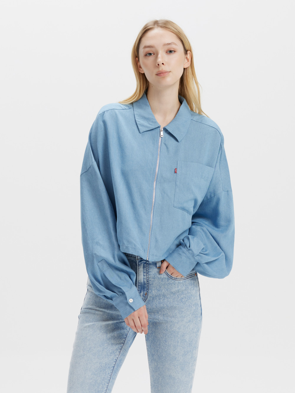 Levi’s® 女款 牛仔外套 短版外套 襯衫外套 人氣新品