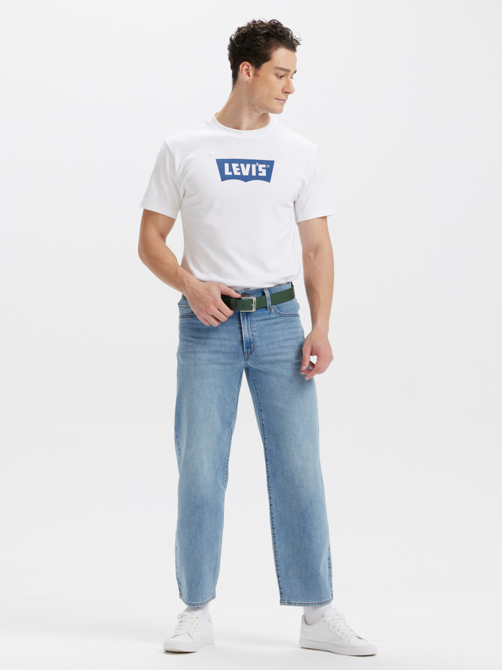 541® 男款寬鬆錐形牛仔褲 丹寧牛仔褲 人氣新品_0