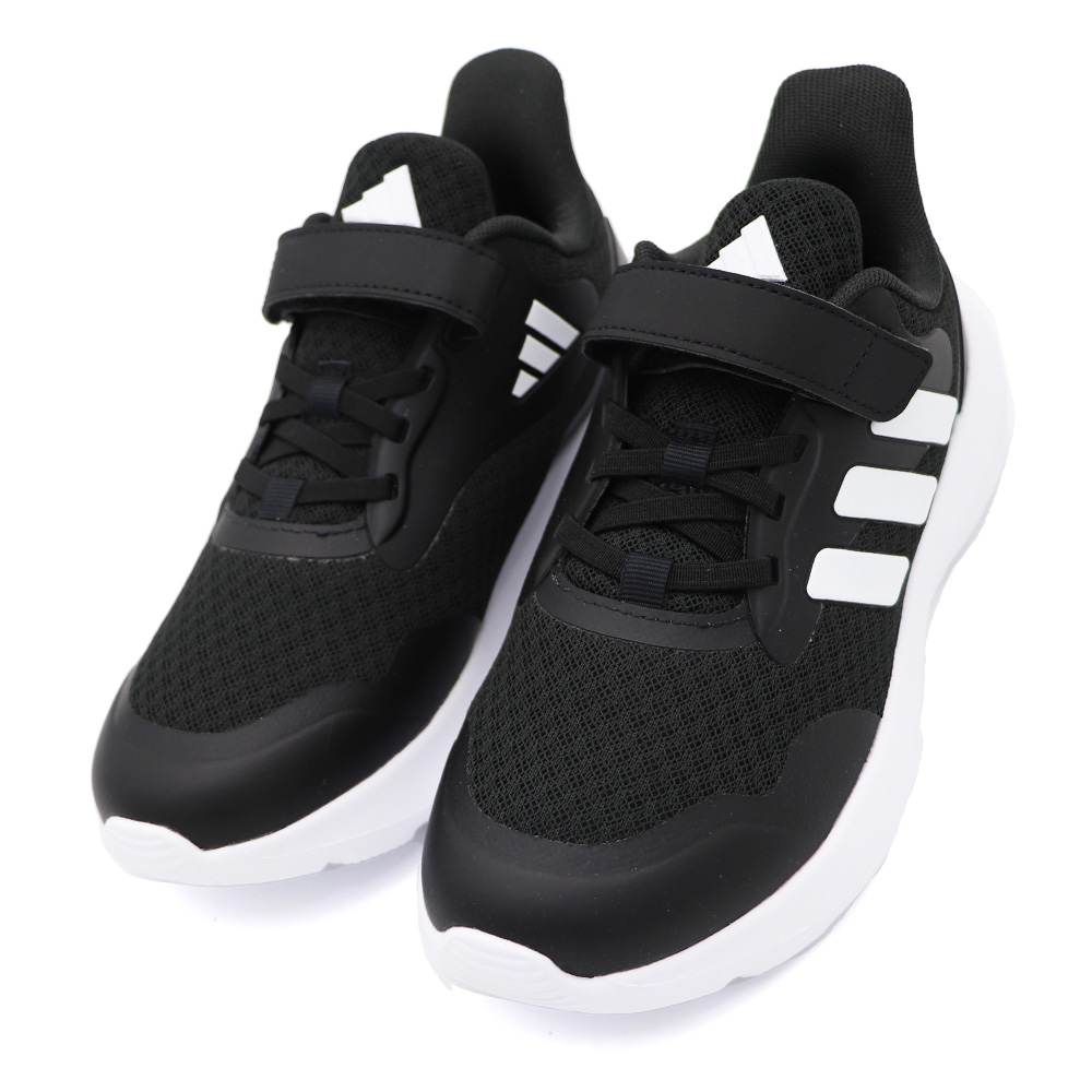 ADIDAS Fortarun 3.0 EL C 魔鬼氈 運動鞋 中童鞋 黑 S1047 (IH2859)_1
