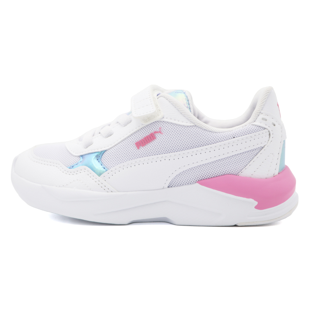 PUMA X-Ray Speed Lite AC+PS 鞋帶 運動鞋 中童鞋 白粉 S1041 (39800601)_0