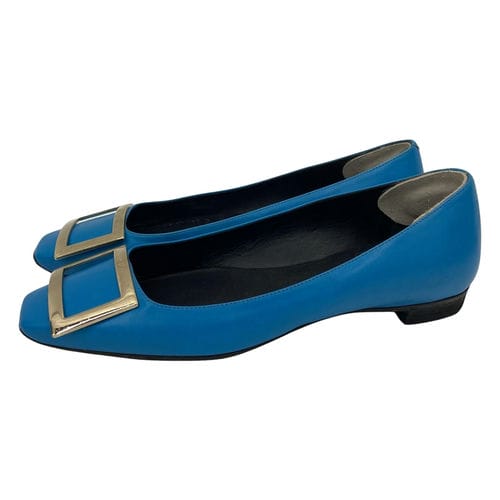 【南港店】Roger Vivier/淺口皮鞋/37/