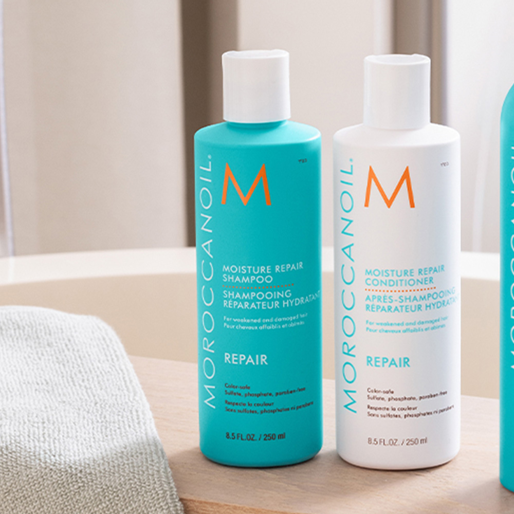 MOROCCANOIL 雲朵包保濕修復組(優油保濕修復洗髮露250ML+優油保濕修復護髮劑250ML+優油高效保濕噴霧160ML+摩洛哥優油25ML)_3