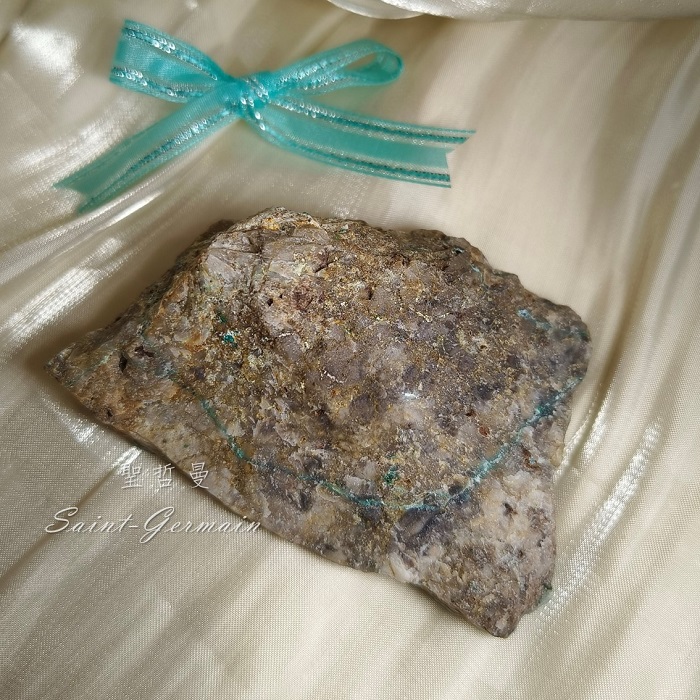 晶簇化矽孔雀共生磷銅礦與石英1208-36 CHRYSOCOLLA ~溝通、神性的彰顯、溫和與力量的完美結合_9
