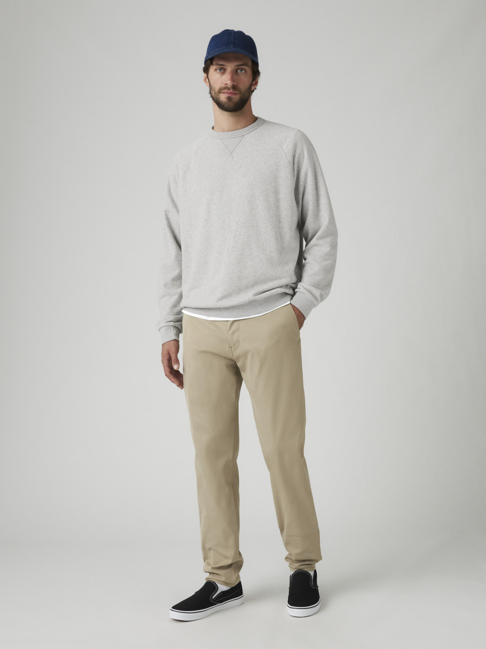XX CHINO 男款中腰直筒卡奇休閒褲 人氣新品