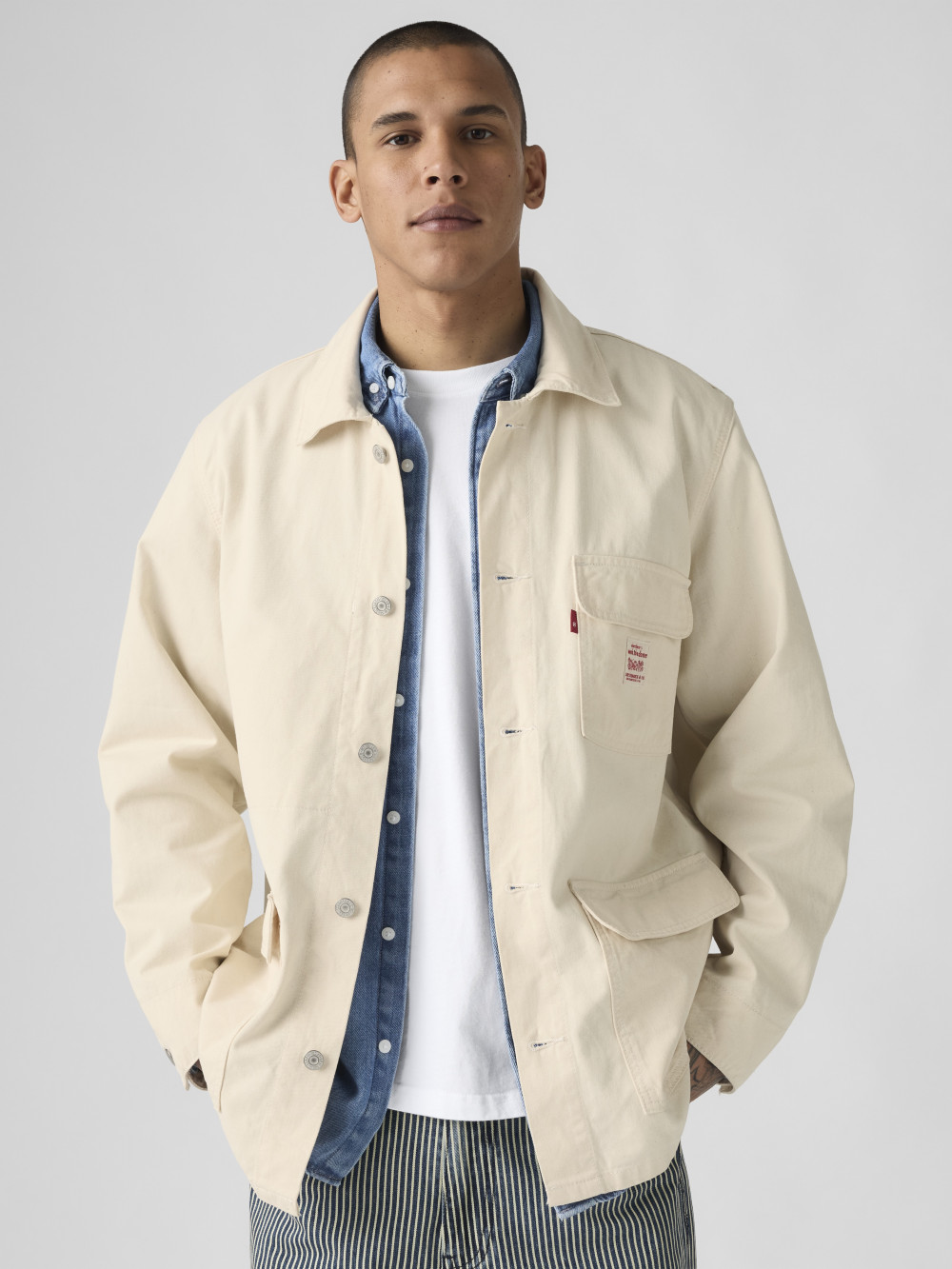 Workwear工裝系列 男款 丹寧工裝外套 人氣新品