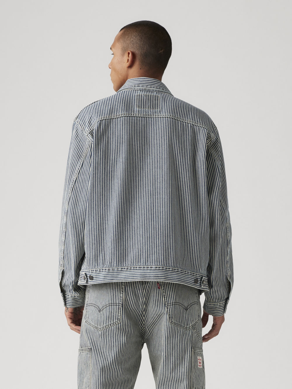 Workwear工裝系列 男款外露鉚釘工裝式夾克 人氣新品_4