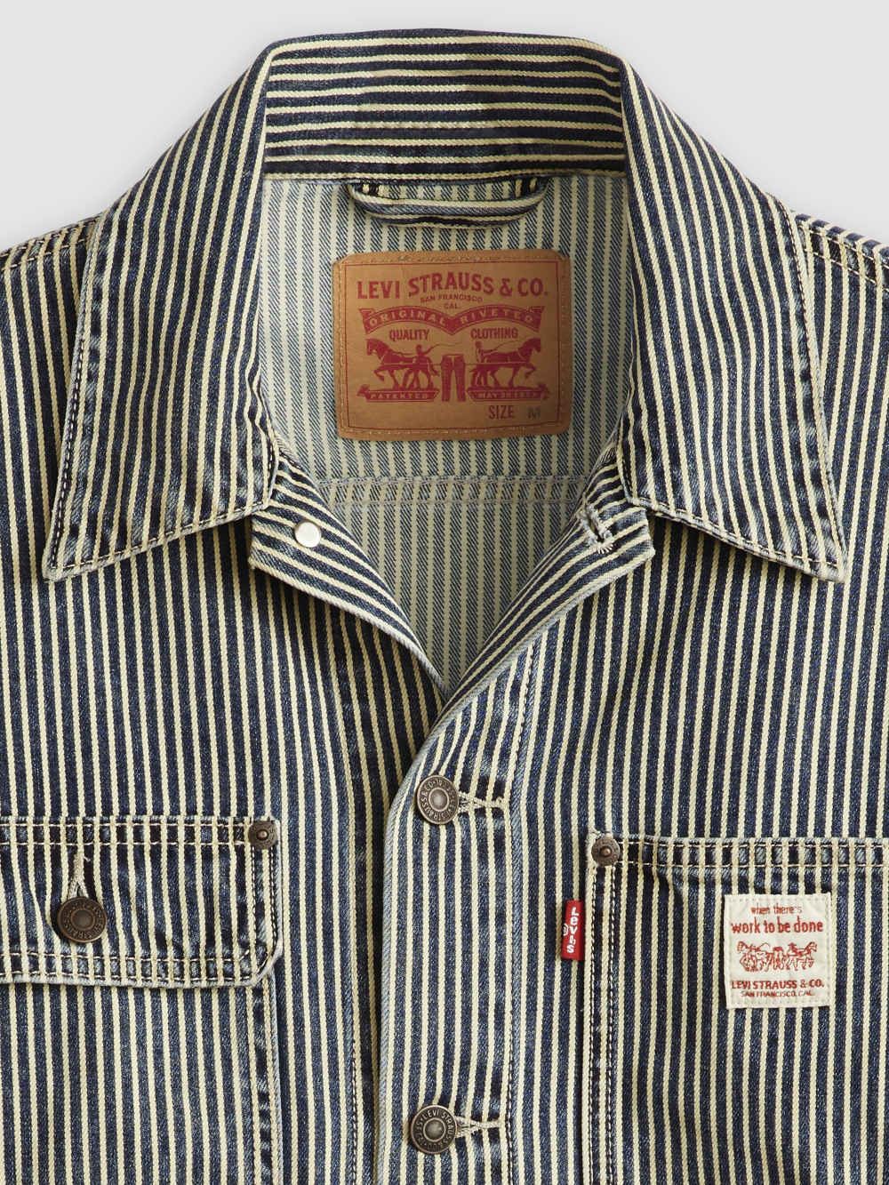Workwear工裝系列 男款外露鉚釘工裝式夾克 人氣新品_5