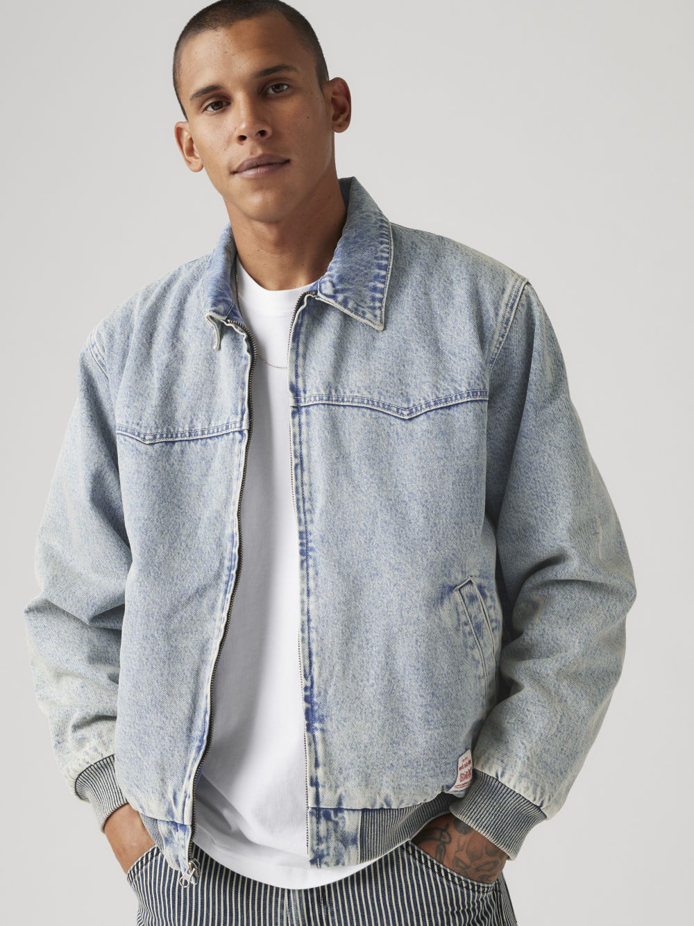 Workwear工裝系列 男款 鋪棉丹寧牛仔夾克外套 熱賣單品