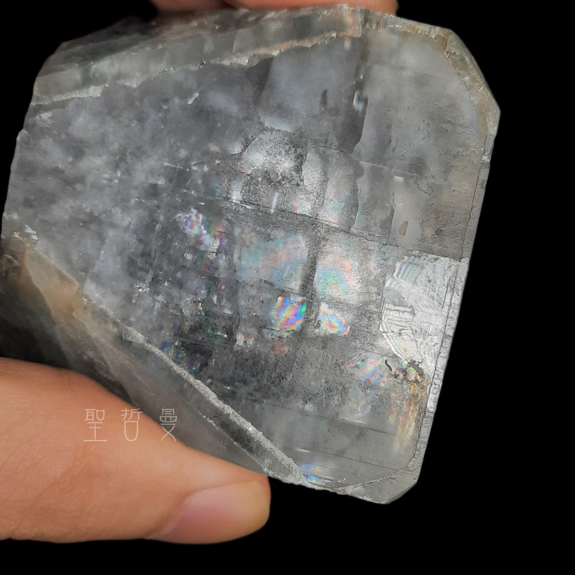 河北藍色稜狀重晶石晶簇1113-10號 Barite ~帶有智慧、更加清晰的溝通表達能力。 ⁡_1