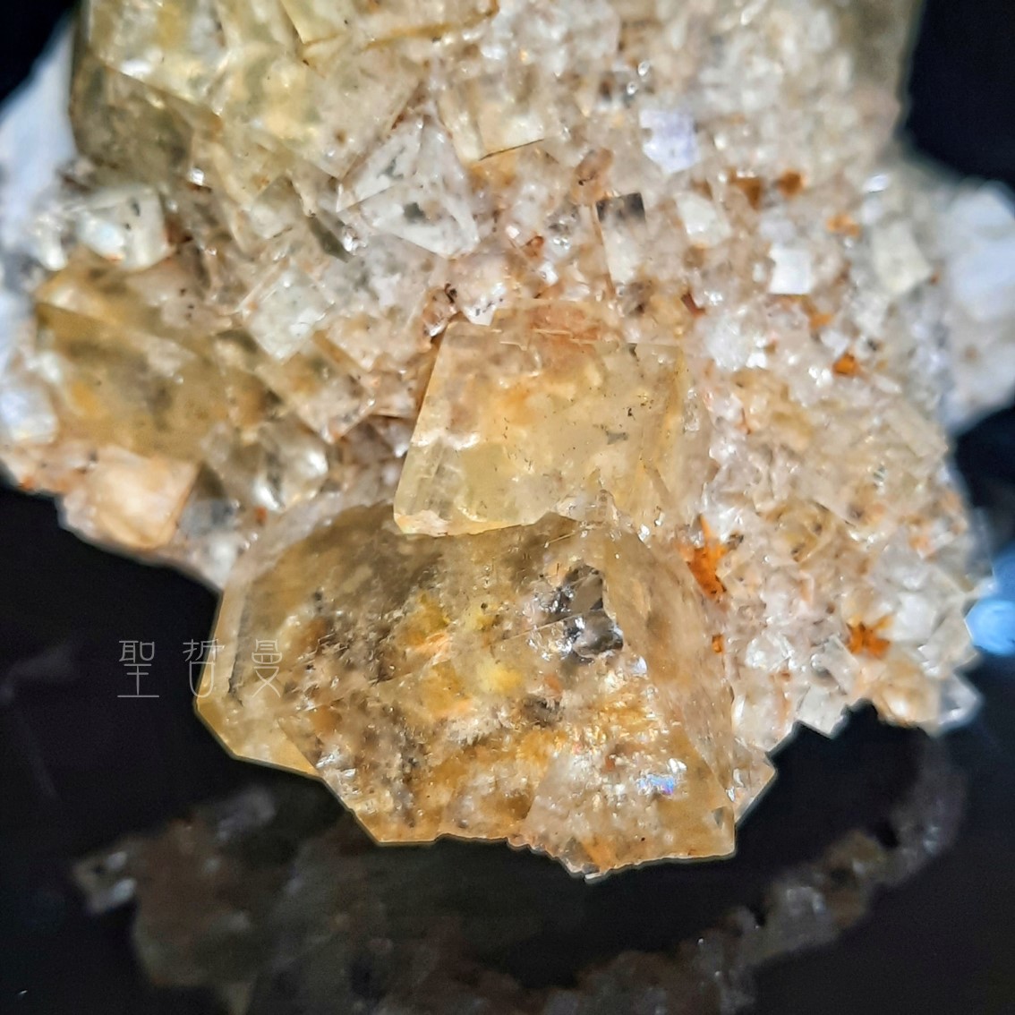 北京懷柔黃螢石原礦1117-2號-地質專業礦洞精選系列 金螢石，是團結，智慧和創造力的礦石。_2