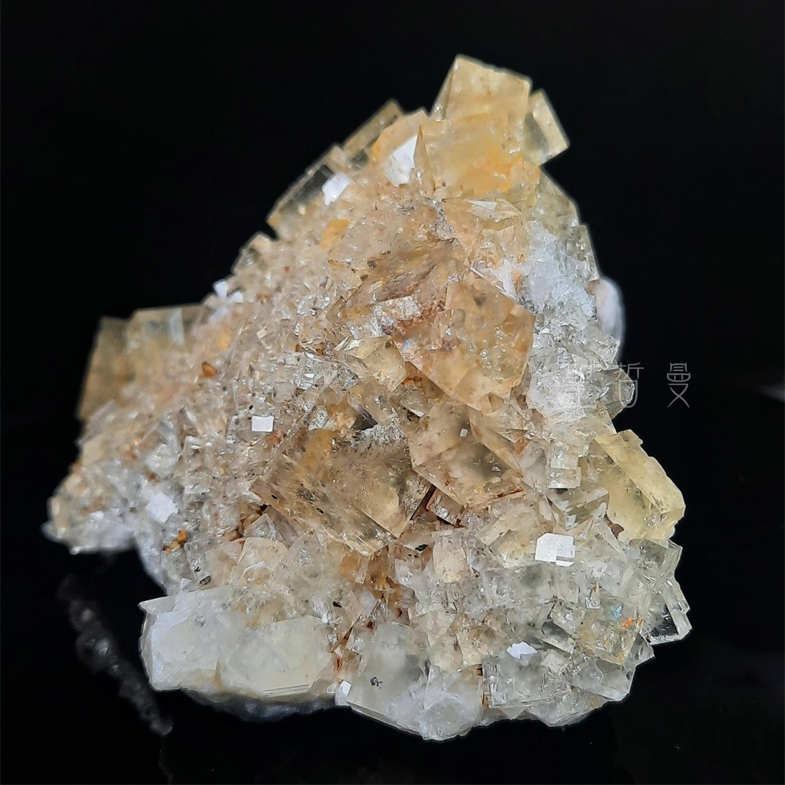 北京懷柔黃螢石原礦1117-2號-地質專業礦洞精選系列 金螢石，是團結，智慧和創造力的礦石。_5