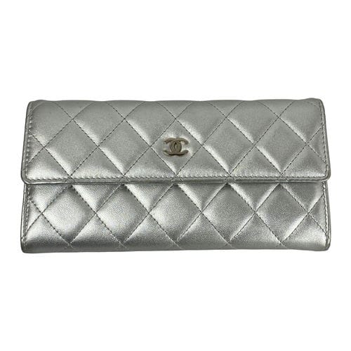 【微風南京店】CHANEL/長夾錢包//