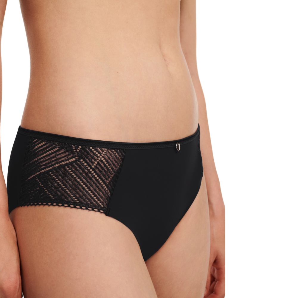 【Chantelle Easy Feel】三角內褲>XS-M>黑色(98130_011)【Emma】_1
