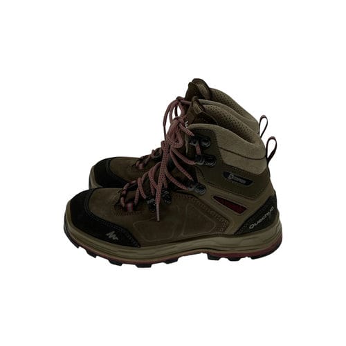 【微風南京店】Quechua/登山靴/22.5cm/