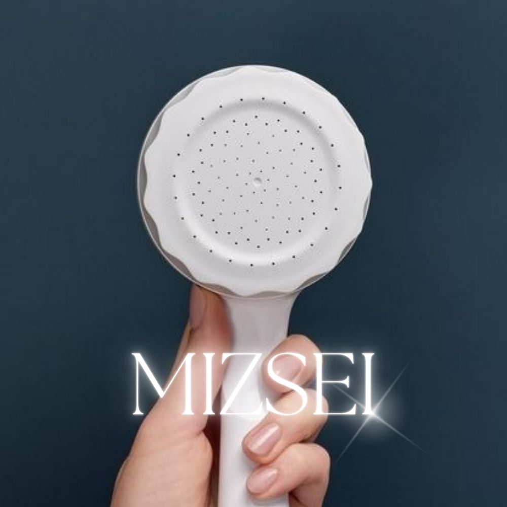 日本製MIZSEI【奈米氣泡】(2入)蓮蓬頭 SH23W-SN Bubbly Misty_白色(無水流暫停鍵)_6