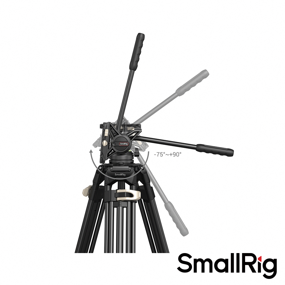 【預購】【SmallRig】3751B AD-01 重型油壓雲台 三腳架 公司貨_5