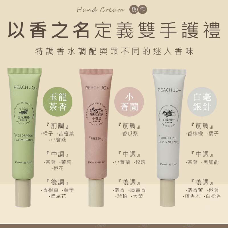 ㊣娃娃研究學苑㊣桃作煙酰胺護手霜 滋潤 保溼 清爽 不油膩 護手乳 護手霜 精油護手霜 精華護手霜(PT080)_6
