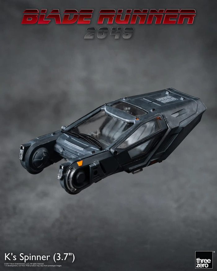 Threezero 銀翼殺手2049 K的警用迴旋車 9.4cm 3Z0688AW0_4