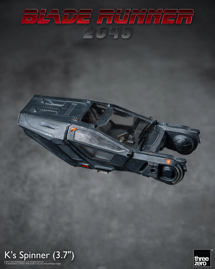 Threezero 銀翼殺手2049 K的警用迴旋車 9.4cm 3Z0688AW0_8