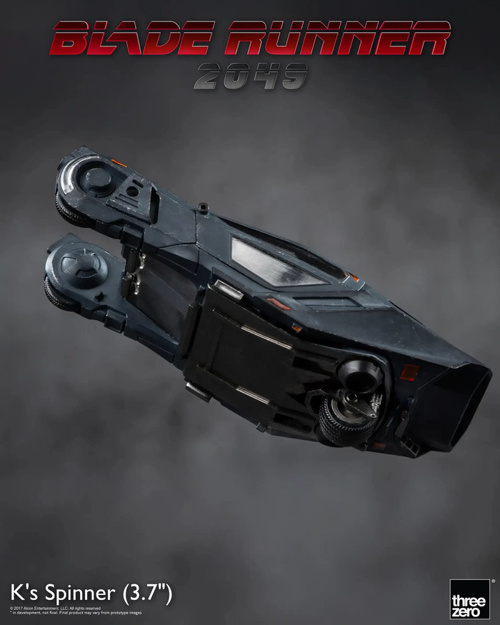 Threezero 銀翼殺手2049 K的警用迴旋車 9.4cm 3Z0688AW0_9