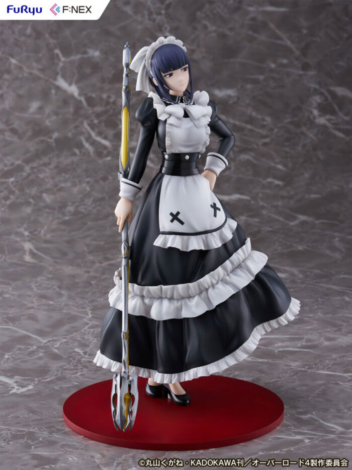 FURYU 1/7 F:NEX OVERLORD 不死者之王 娜貝拉爾·伽瑪 戰鬥女僕團 PVC完成品_2