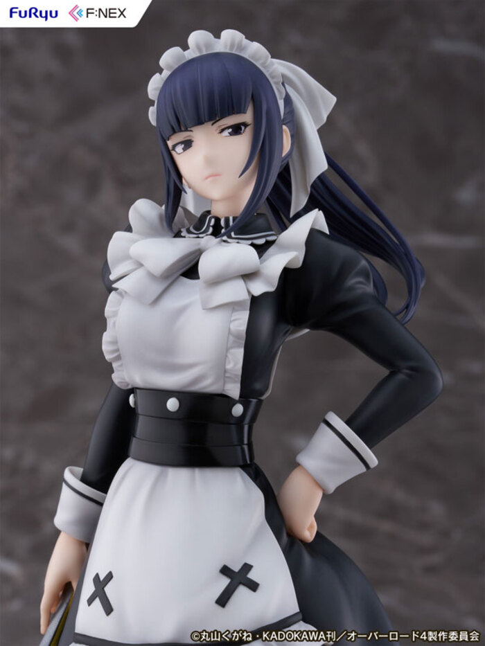 FURYU 1/7 F:NEX OVERLORD 不死者之王 娜貝拉爾·伽瑪 戰鬥女僕團 PVC完成品_3