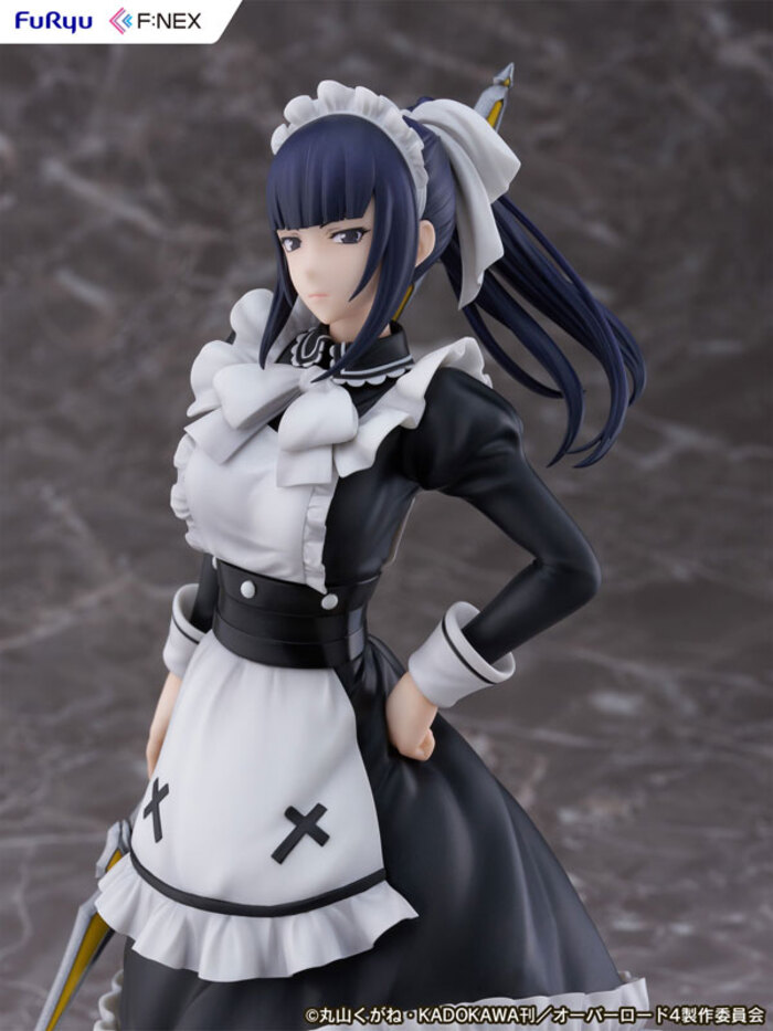 FURYU 1/7 F:NEX OVERLORD 不死者之王 娜貝拉爾·伽瑪 戰鬥女僕團 PVC完成品_4