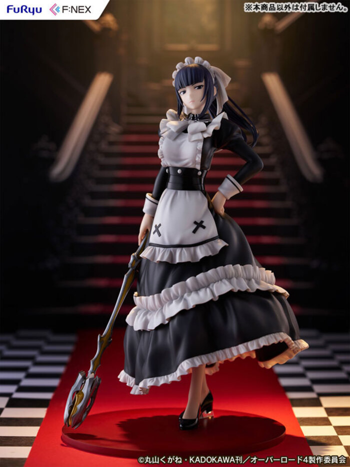 FURYU 1/7 F:NEX OVERLORD 不死者之王 娜貝拉爾·伽瑪 戰鬥女僕團 PVC完成品_6