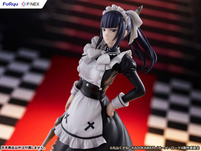 FURYU 1/7 F:NEX OVERLORD 不死者之王 娜貝拉爾·伽瑪 戰鬥女僕團 PVC完成品_8