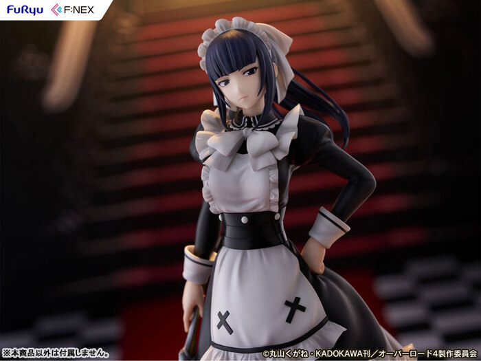 FURYU 1/7 F:NEX OVERLORD 不死者之王 娜貝拉爾·伽瑪 戰鬥女僕團 PVC完成品_9