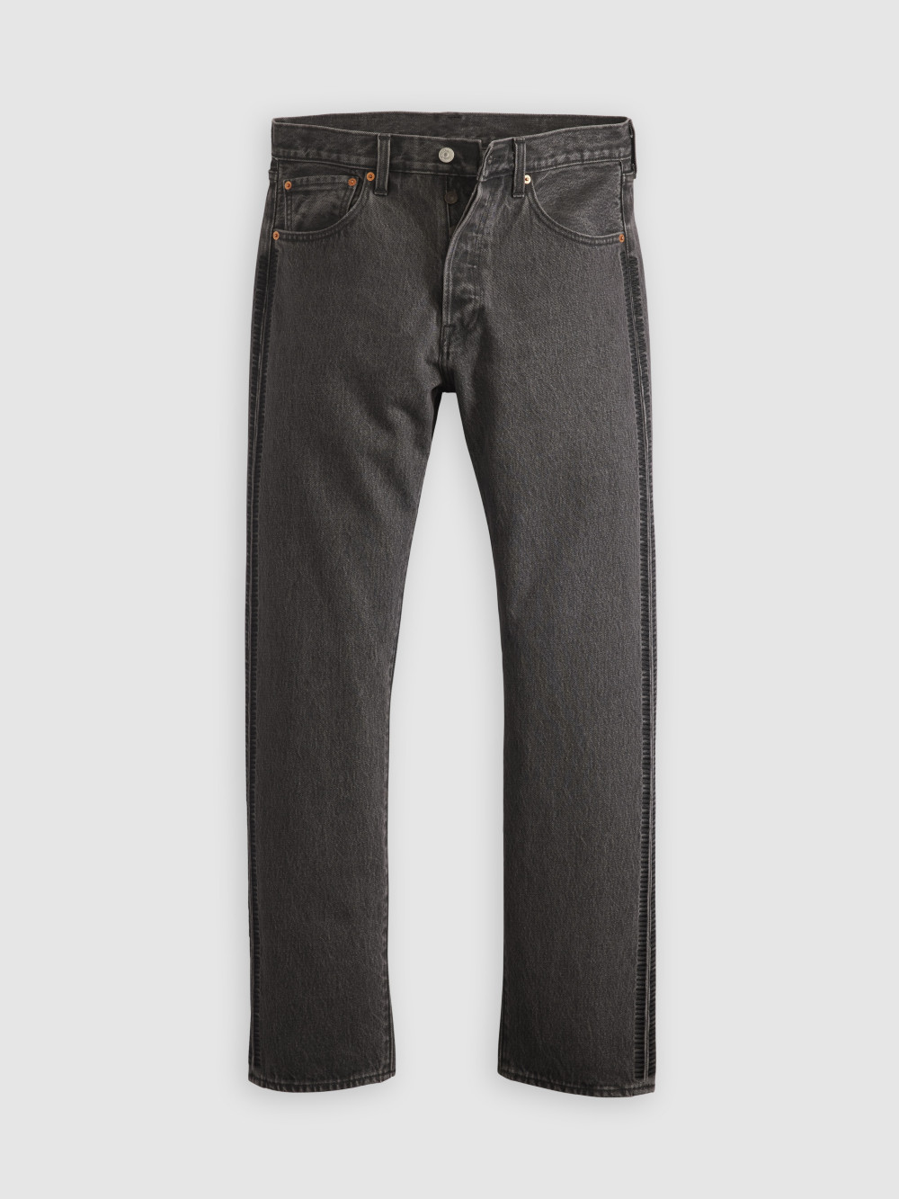 LEVI’S® X UNDERCOVER 501® Original 男款 中腰直筒牛仔褲/ 暗黑圖騰刺繡 人氣新品