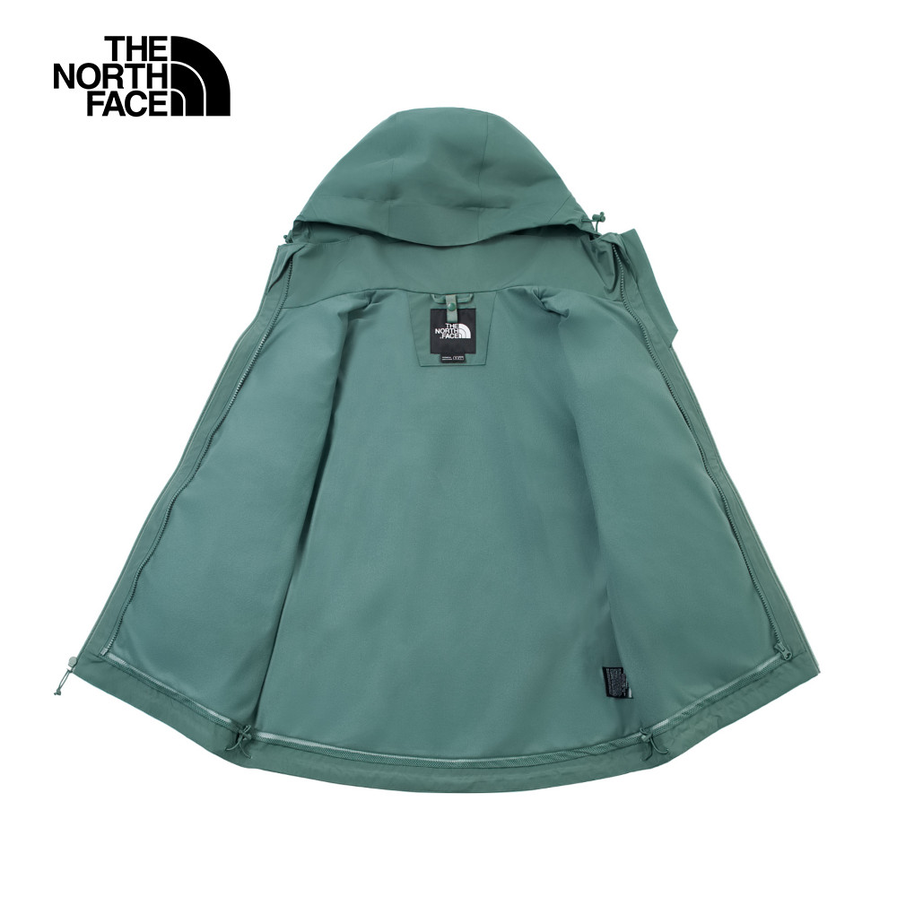 The North Face北面女款綠色DryVent防水透氣衝鋒衣｜8BWEHCH_3