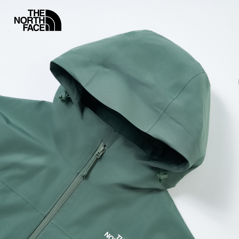 The North Face北面女款綠色DryVent防水透氣衝鋒衣｜8BWEHCH_4