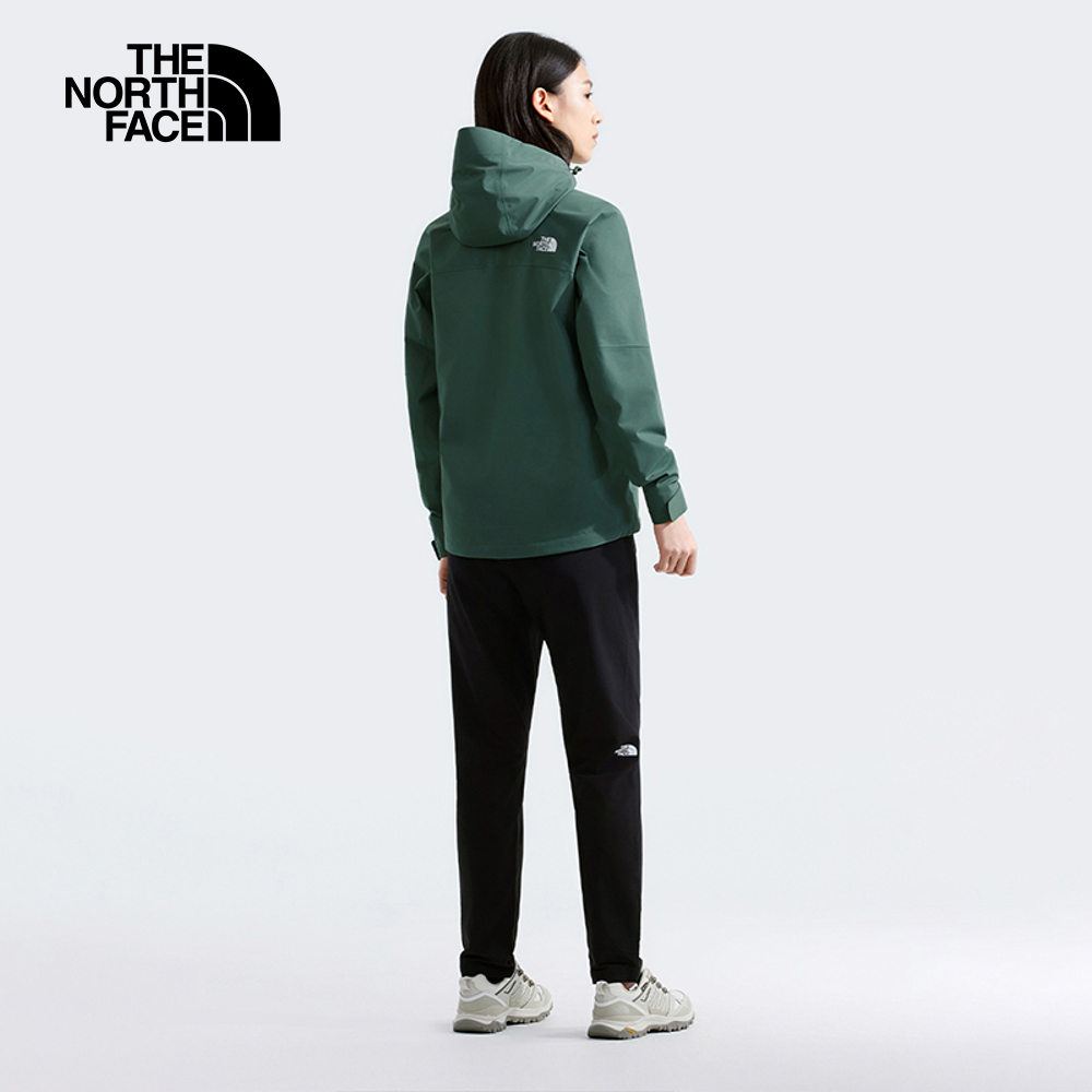 The North Face北面女款綠色DryVent防水透氣衝鋒衣｜8BWEHCH_8