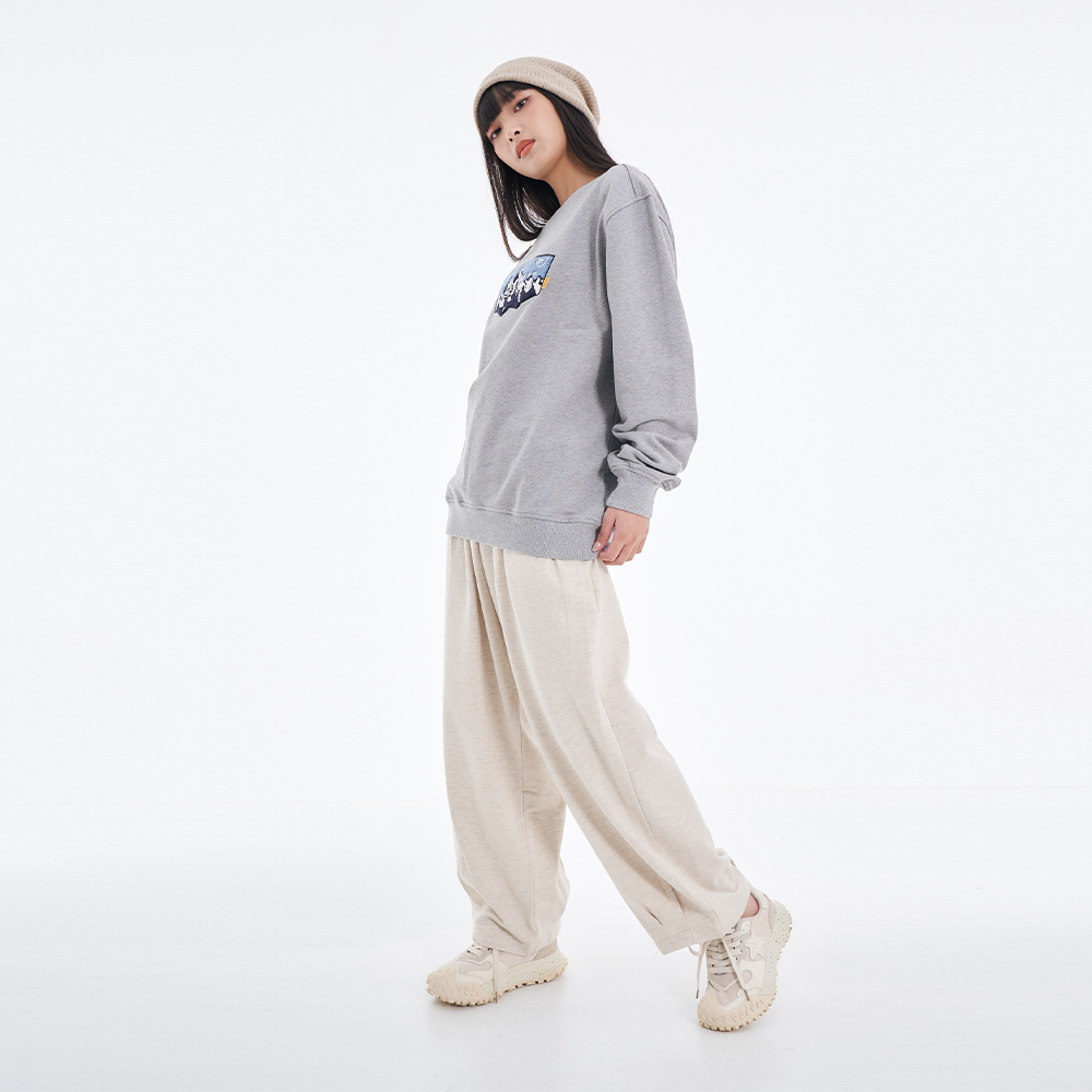 5th STREET｜女裝｜寬鬆鐘型褲｜米白色