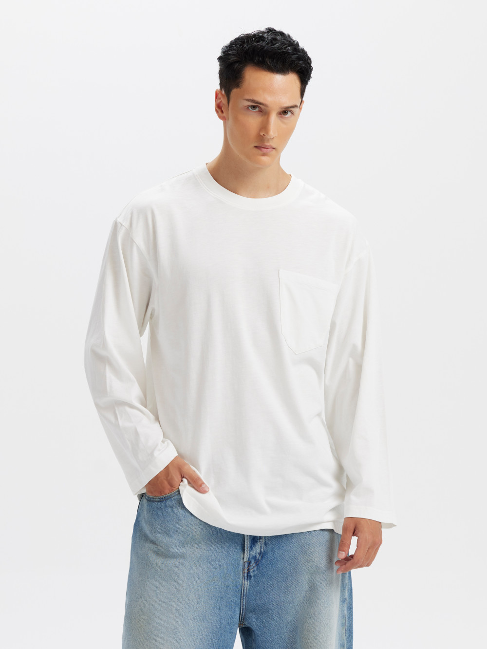 Workwear 工裝系列 男款 長袖 Tee恤 小logoT 人氣新品