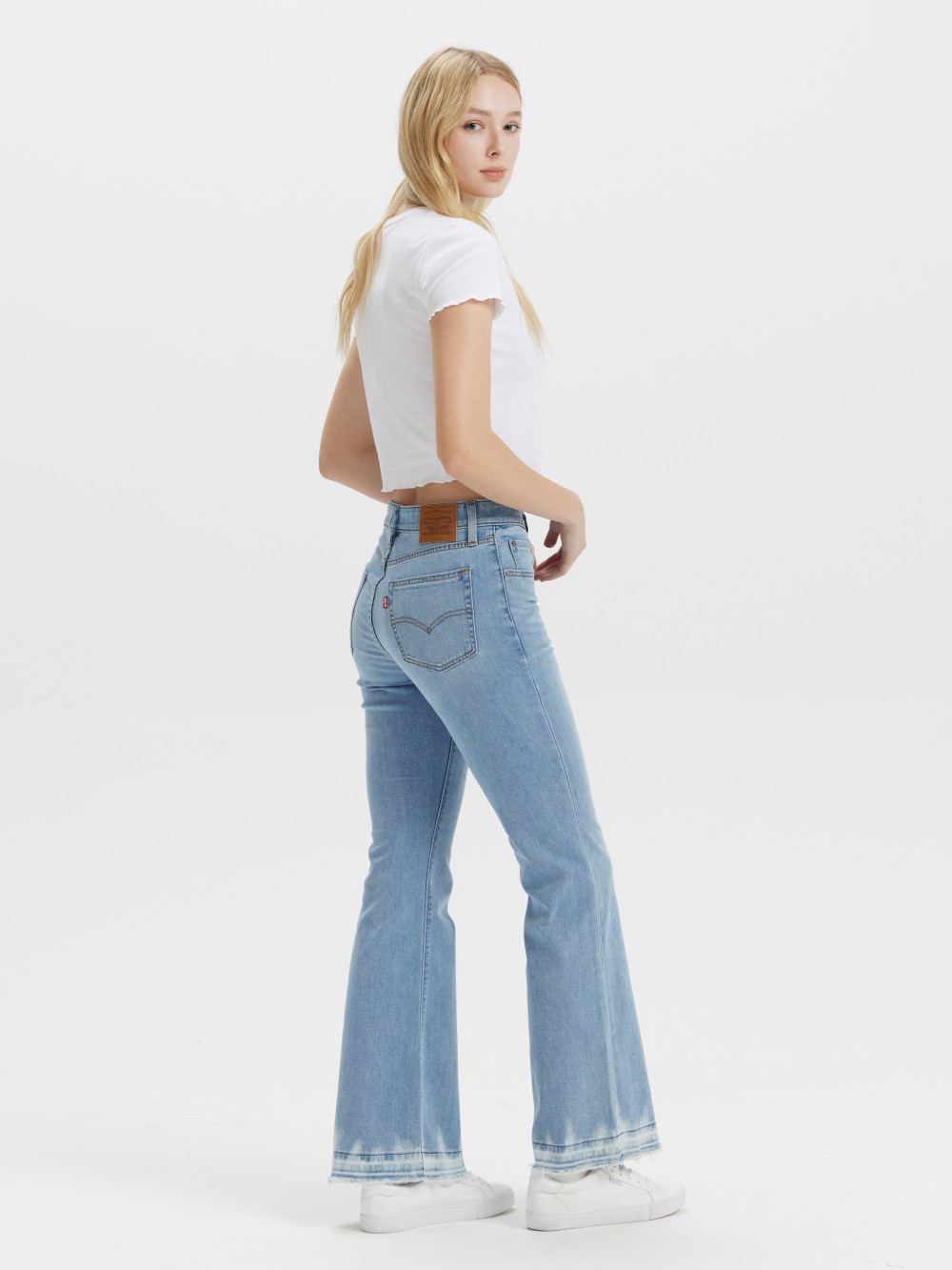 726™ 女款 高腰牛仔褲 喇叭褲 人氣新品