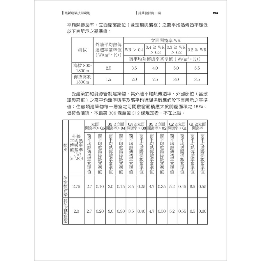 最新建築技術規則(114年1月21版)〈附補充規定圖例及建築物無障礙設施設計規範〉『本書依內政部營建署公布施行之條文編輯附已發布未施行之條文(設計施工編)』_7