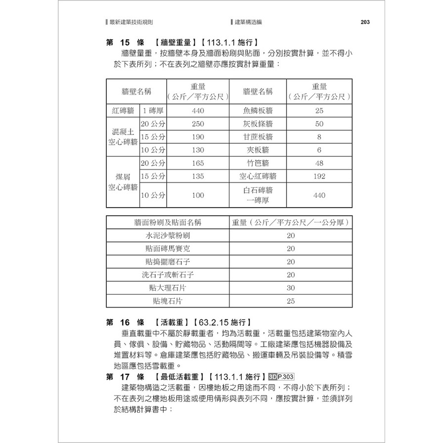 最新建築技術規則(114年1月21版)〈附補充規定圖例及建築物無障礙設施設計規範〉『本書依內政部營建署公布施行之條文編輯附已發布未施行之條文(設計施工編)』_9