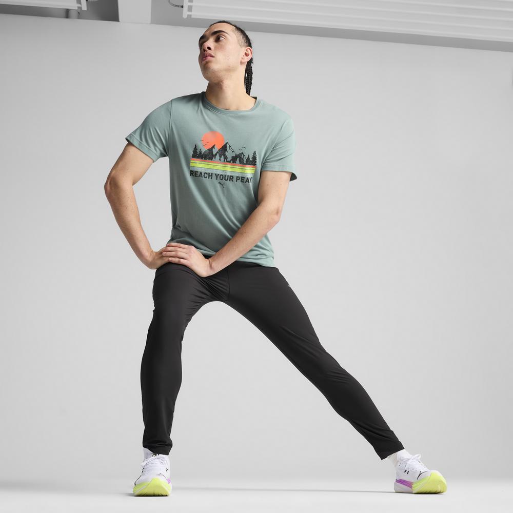 PUMA 跑步系列Outdoor圖樣短袖T恤 男性_4