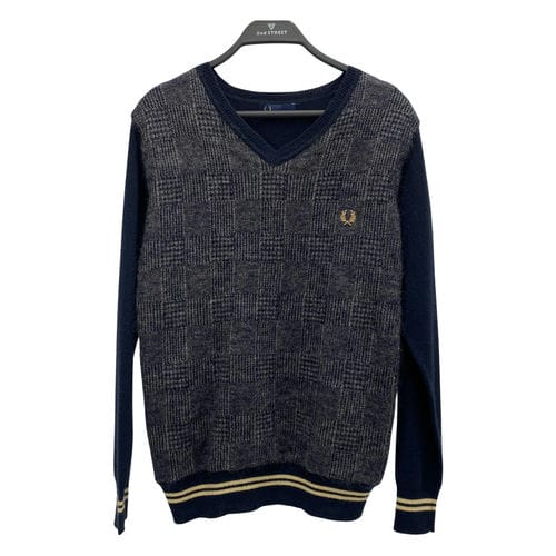【南港店】FRED PERRY/針織毛衣/M/