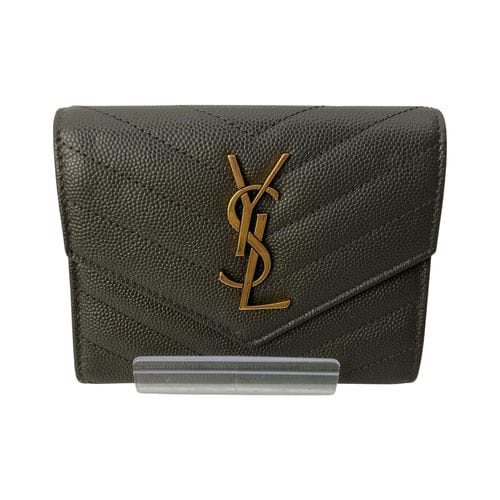 【台北西門店】SAINT LAURENT/對折錢包//INN403943 M19